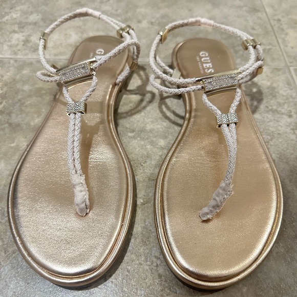 Guess Shoes - GUESS Women's Metallic Sandals